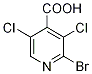 2-bromo-3,5-dichloropyridine-4-carboxylic acid
