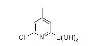 4-甲基-6-氯吡啶-2-硼酸